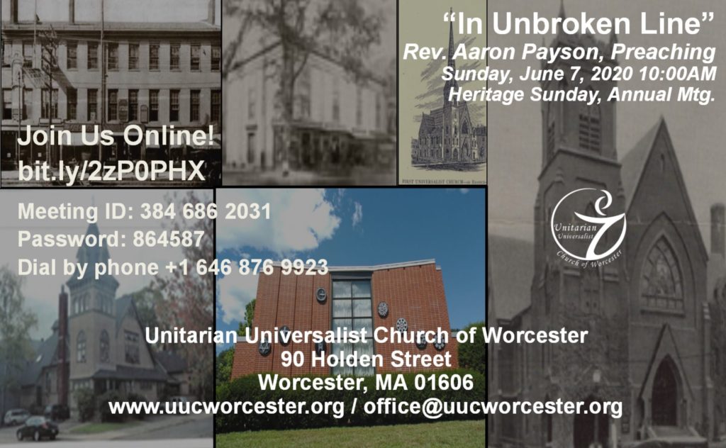 sermon panel for june 7, 2020 service at 10am