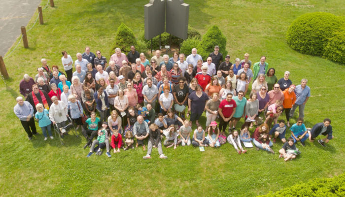 All-church photo on the lawn