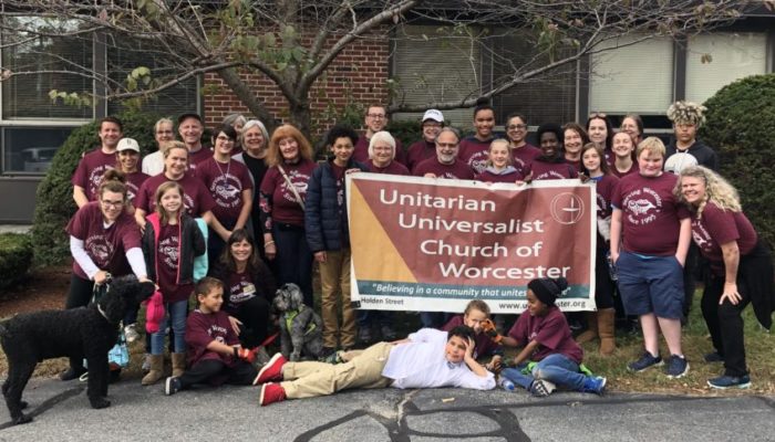 UUCW members participate in the annual CROP Walk to benefit the Loaves & Fishes Food Pantry