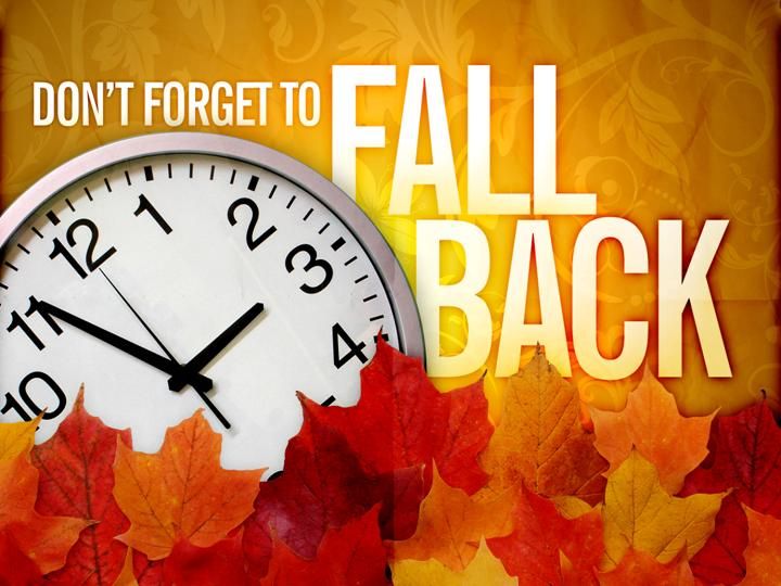 Remember to “Fall Back” Saturday Night! Unitarian Universalist Church