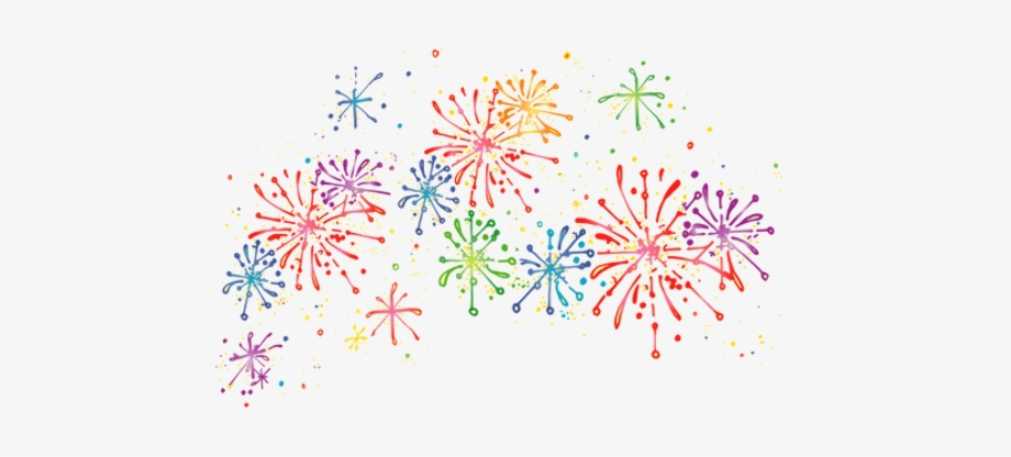 fireworks colorful