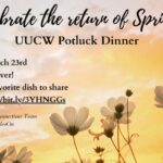 All-Church Spring Potluck Dinner - Saturday, March 23, 5:30 pm