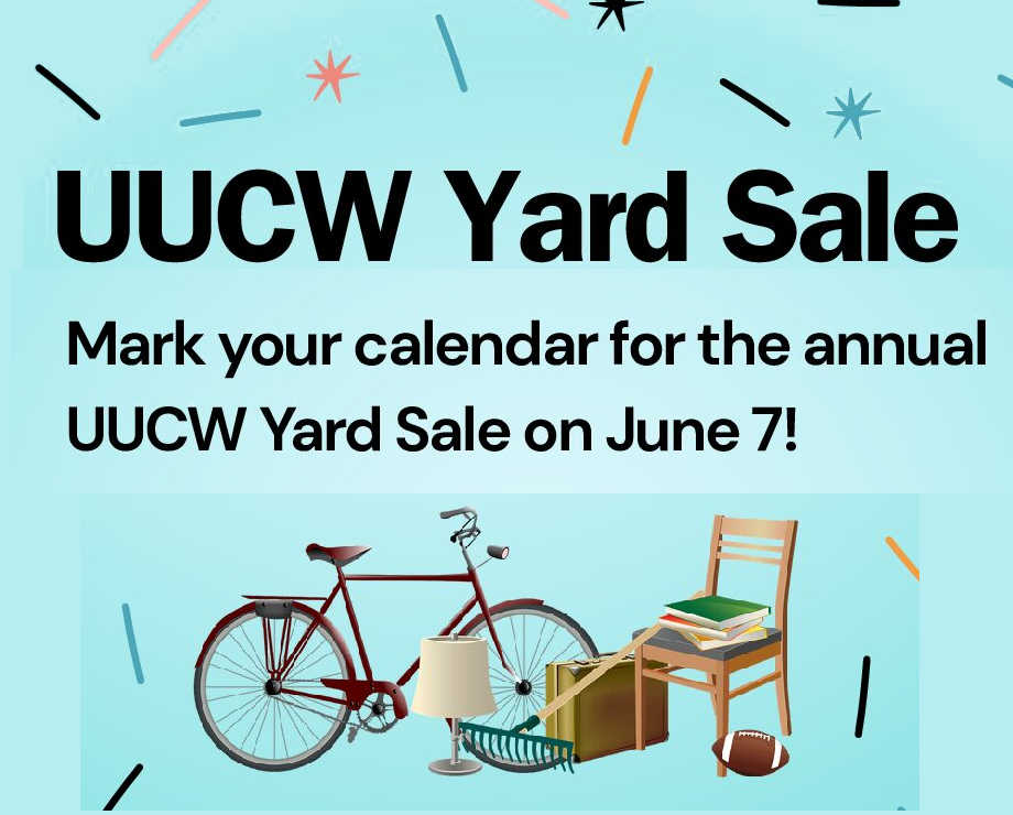 yard sale poster 6-7-25