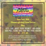 Religious Exploration Program Thanksgiving Food Drive - Nov 9 @ 10 am